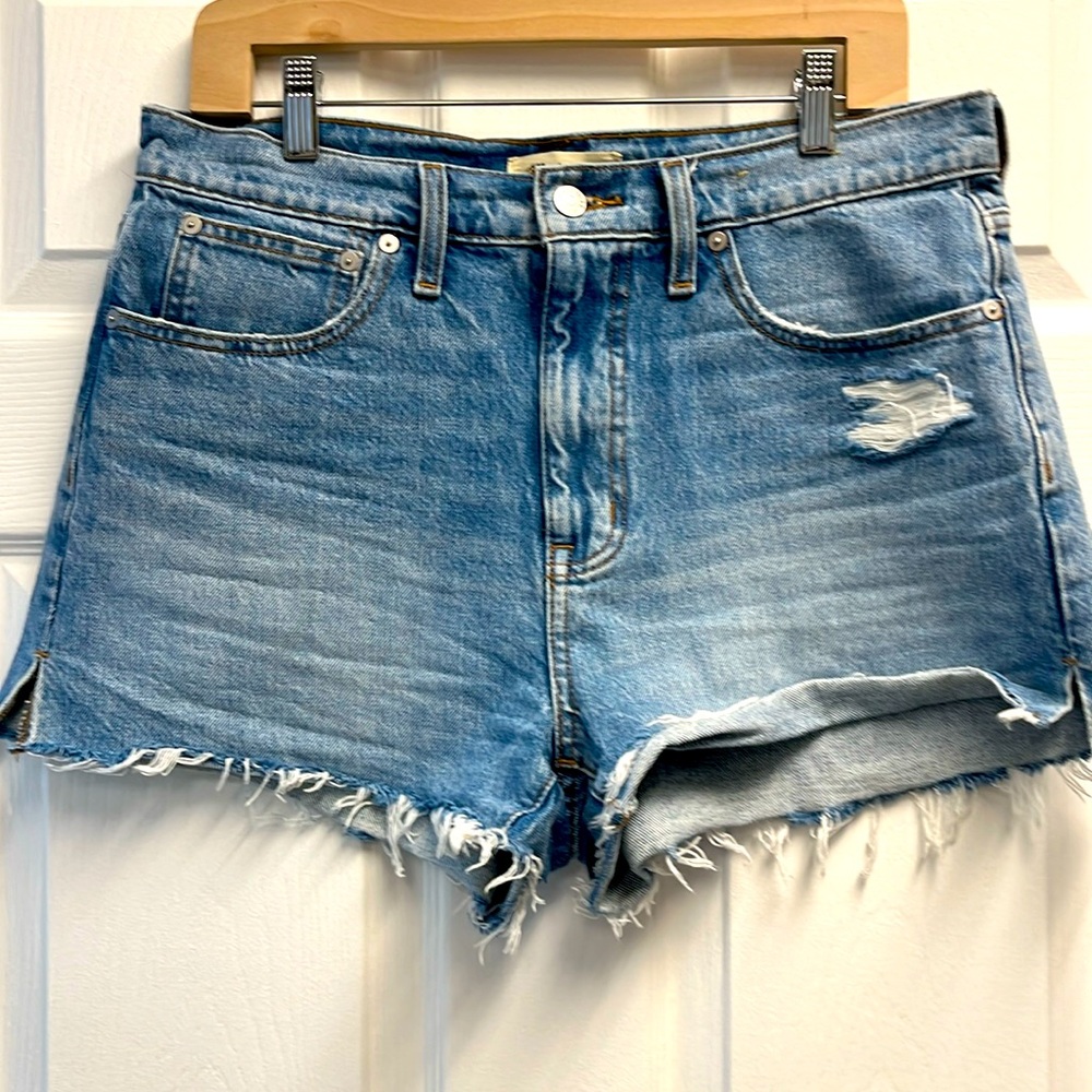 Madewell “relaxed denim” shorts